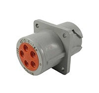 Deutsch HD10 5 Circuit Flange Mount Receptacle DE-HD10-5-16P