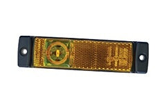LED Side Marker Lamp - Amber 12V 2PS 008.645-011