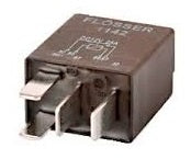 Micro Relay 4 Pin 12V 25A Normally Open with Resistor 1144