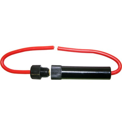 Glass Fuse Holder Inline Type Heavy Duty 12-603