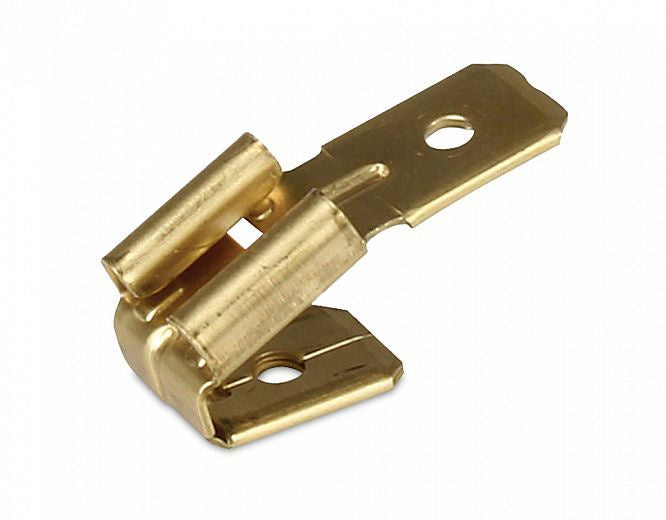 Crimp Terminal - Push-On 2-Way Male/Female 6.3mm Pk 15 8212/8KW 980.302-012