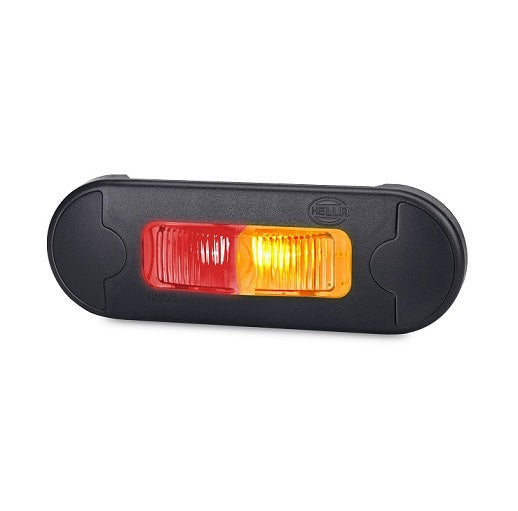 LED Flush Mount Side Marker Red/Amber 12/24V 2083-Bulk/2PS 980.868-057