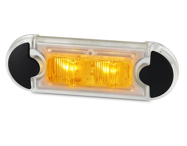 LED Flush Mount Supplementary Side Indicator Amber 12/24V 2086/2BM 980.868-301