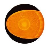 EuroLED® Rear Indicator Amber 9-33V 2133/2BA 959.822-001