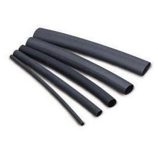 Heat Shrink Black 6.4mm (1/4in) Thin Wall 1.2m