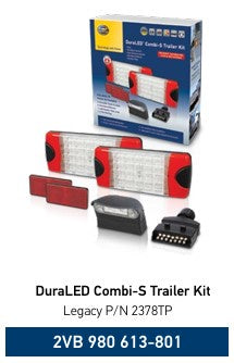 DuraLED Combi-S Trailer Kit- 2VB 980 613-801
