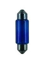 Bulb Festoon SV8.5 12V 10W Dark Blue 10x28mm 516835