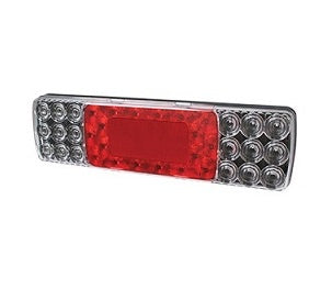 LED Stop/Tail/Indicator/Reverse with Retro Reflector 12/24V 2391/2VP 980.980-001