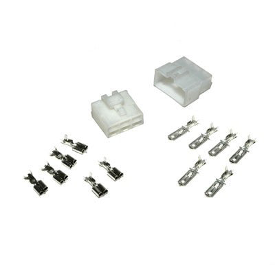Connector Kit 6 Way Male/ Female Lucar ( White ) 17-006