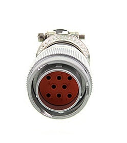 Deutsch HD 8 Circuit Receptacle with Strain Relief DE-HD34-18-8PN-059