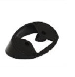 DuraLED® Black 25° Angle Mounting Shroud 9.2053.07/8HG 910.273-001