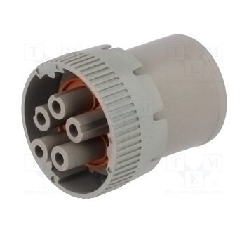 Deutsch HD10 5 Circuit Plug Non Threaded Rear DE-HD16-5-16S