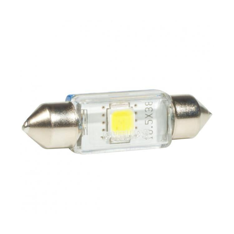 Bulb LED Festoon SV8.5 12/24V 13.5x38mm White 914031