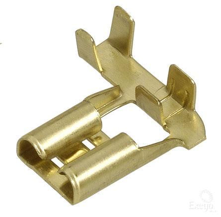 Crimp Terminal Female Flag Lucar 6.3mm Non Insulated 56228