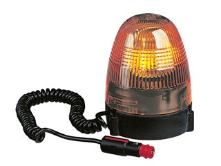 Revolving Rotaflex Beacon 24V Amber - Magnetic Mount 1733-24V/2RL 007.337-031