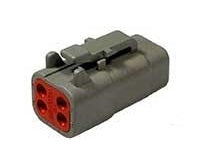 DTM Plug 4 Circuit DE-DTM06-4S