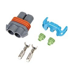 Plug 2 Pole Kit to suit 90mm Headlamps/HID Power Pack 3 9.1534.05