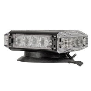 LED Nano Bar 165x112mm Clear Lens Amber Magnetic Mount 12/24V LSQ-0110-M