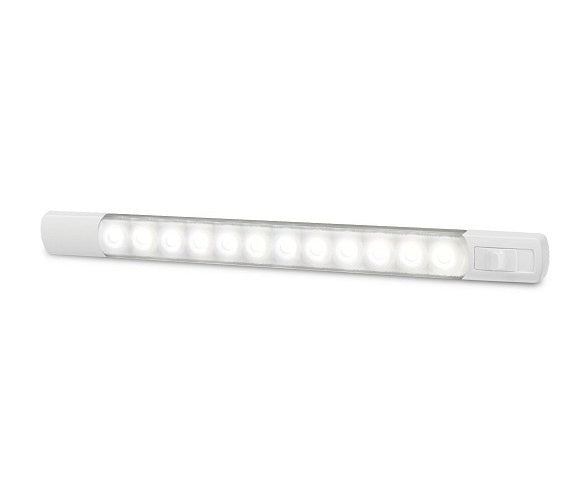 LED Interior/Exterior Strip Lamp with Switch - Surface Mount 24V 2652-SW24V/2JA 958.123-421