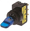 Toggle Switch Off-On Duckbill Illuminated - 12 Volt Pilot Blue 4423/6EG 905.351-032
