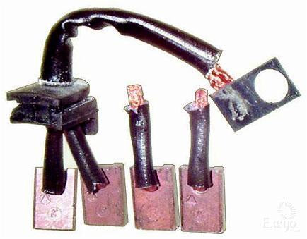 Brush Set Starter suit Mitsubishi 4.8x12x17.5mm BRX71217