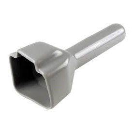 DTP Plug Boot 2 Circuit Grey 80mm DE-DTP2S-BT