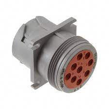 Deutsch HD10 9 Circuit Flange Mount Receptacle Threaded Rear DE-HD10-9-96P