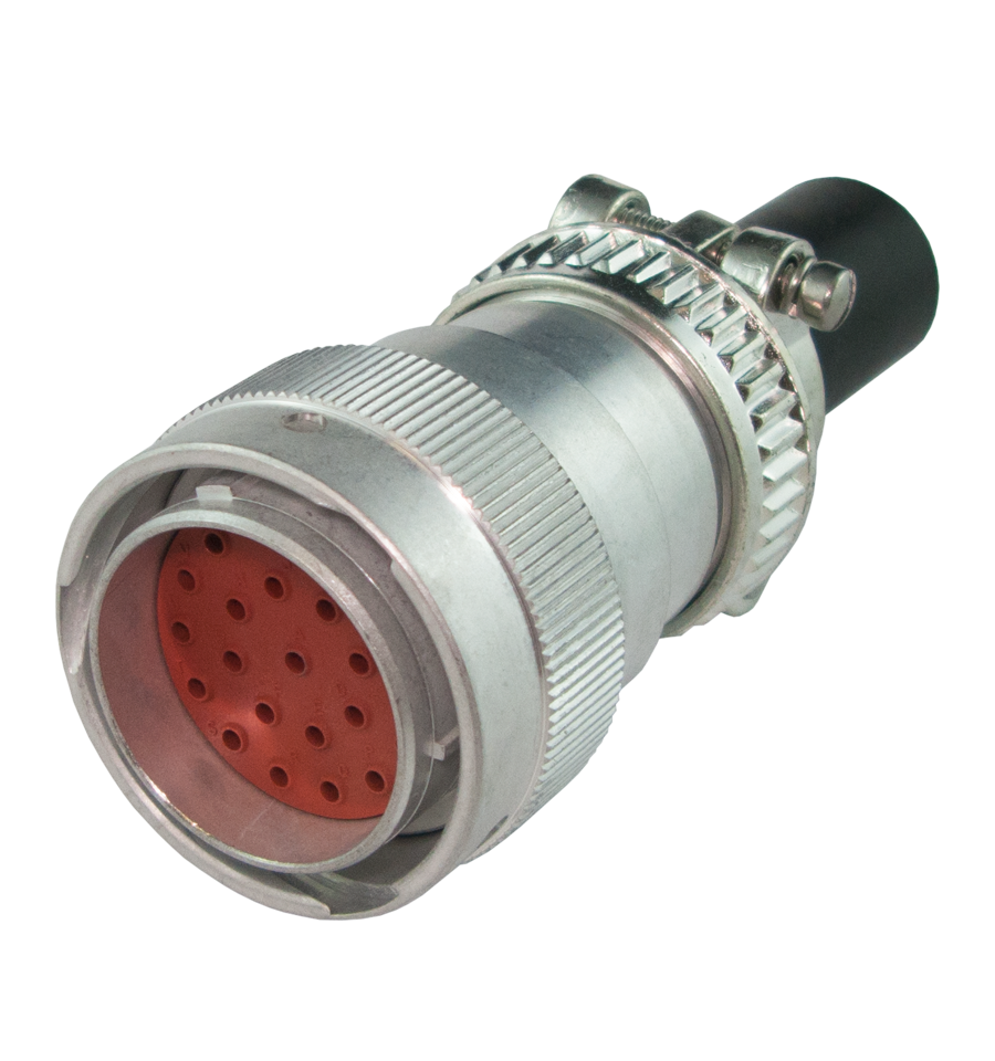 Deutsch HD 23 Circuit Plug with Strain Relief DE-HD36-24-23PN-059