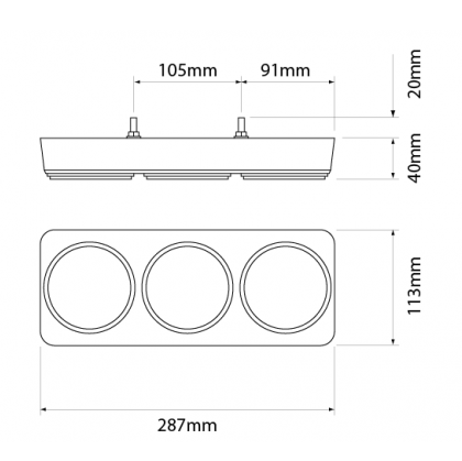 LED Combination Lamp Stop-Tail-Indicator 12/24V EA26012ARR
