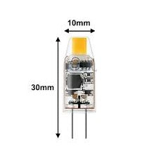 Bulb G4 COB LED 12V 3W Dimmable Warm White
