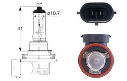 Bulb H11 PGJ19-2 Halogen 12V 55W 06-CG1255B