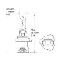 Bulb HB3A PX20d Halogen 12V 60W 9005XS