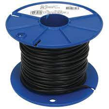 Cable Single Core 3mm Black 150 30M Roll ACX0700