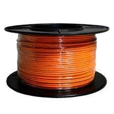 Cable Single Core 4mm Orange 152 Per Metre ACX0730PM