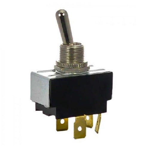 Toggle Switch On/Off Blade Terminals SPDT TS404E