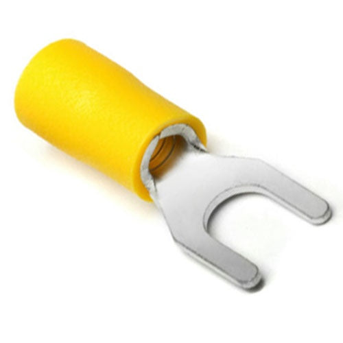 Yellow Fork Crimp Terminal - 4mm Gap PRY684/ H4431