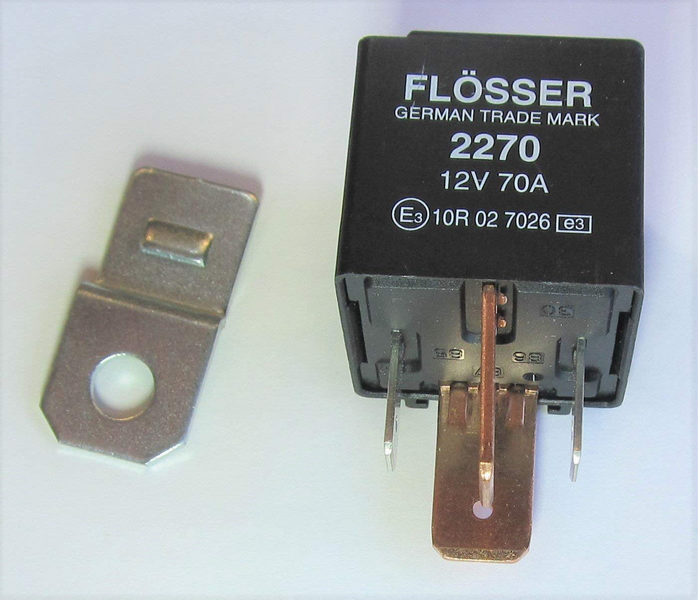 Mini Relay 4 Pin Normally Open 12V 70A High Power 2270