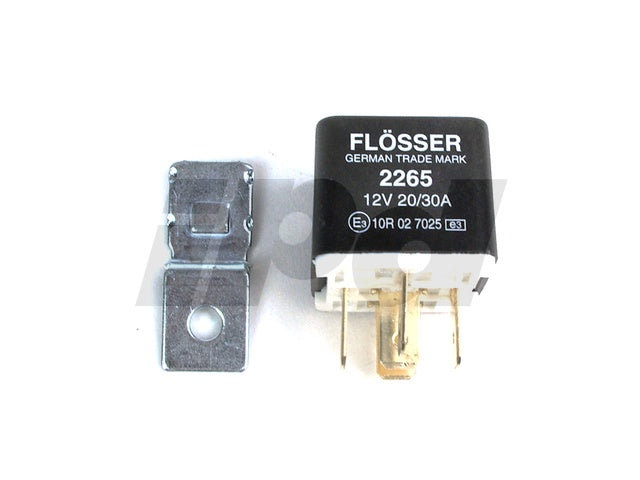 Mini Relay 5 Pin Changeover 12V 20/30A Diode Protected 2265