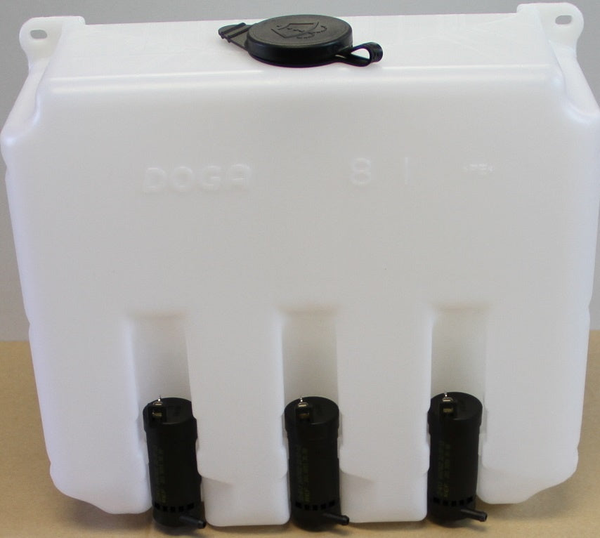 Washer Bottle 8L 3 pumps 24V 238.3001.3U.00
