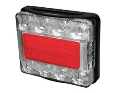 LED Stop/Tail/Indicator with Number Plate Lamp 12/24V 2395/2VB 980.720-561