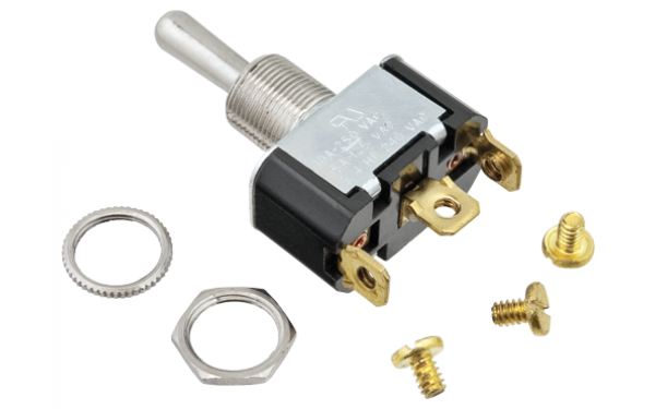 Toggle Switch Off/On Screw Terminals SPST TS403A