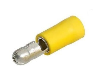 Crimp Terminal Male Bullet Yellow 56155