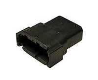DTM Socket 12 Circuit Black "B" Keying DE-DTM04-12PB