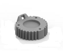 Protective Cap Plastic Suit HD10/14 9 Circuit Receptacle DE-HDC16-9