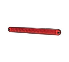 LED Centre High Mounted Stop Lamp (CHMSL) - Strip 24V Red Lens 5243-24V/2DA 959.071-772