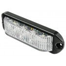 Ultra 4 LED Maxi View 180deg Amber 12/24v OS-KRLED04B-AA