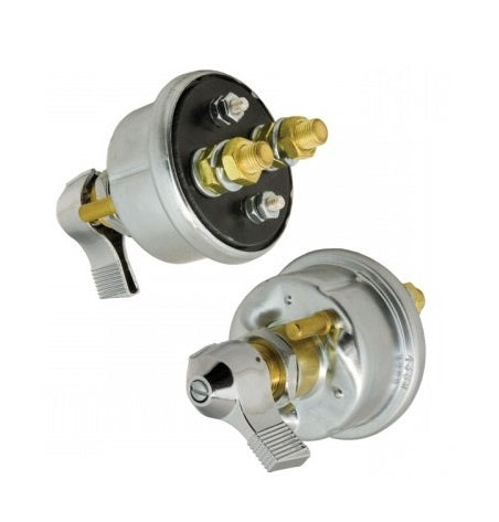 Battery Master Switch Metal Heavy Duty Single Pole with Auxilary 6-36V BMS-17