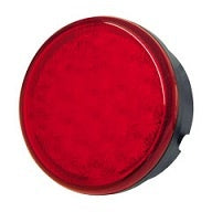 LED Multi-flash Signal Lamp 83mm Round - Red 95901140/2XD 959.011-402