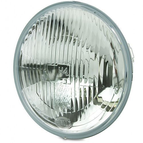 Headlamp Insert Hardglass 178mm Semi Sealed H4 High/Low Beam & Front Position 1058HD/1L6 002.395-261