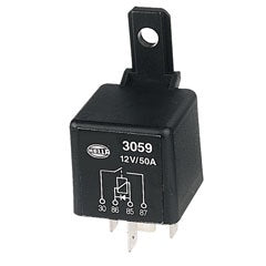 Mini Relay 12V 4 Pin Normally Open  - 50A - Diode  3059/4RA 905.330-032